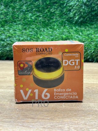 SOS ROAD Baliza de Emergencia V16 con Geolocalizzazione SOS ROAD