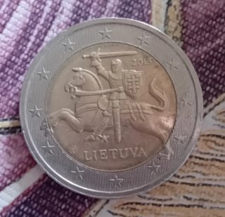 Moneda 2€ Lituania 2015