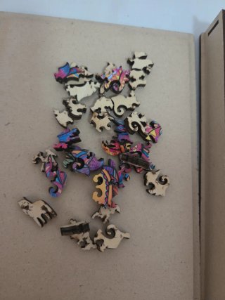 Puzzle Madera Animales Aniwood León