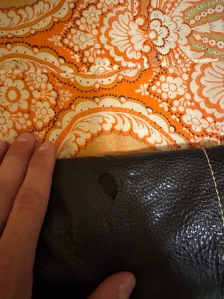 Bolso de piel negro mujer