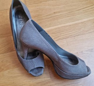 Zapatos Zendra Peep Toe Reptil T39