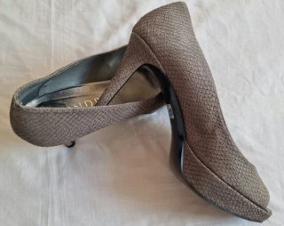 Zapatos Zendra Peep Toe Reptil T39