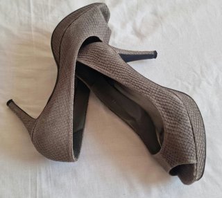 Zapatos Zendra Peep Toe Reptil T39