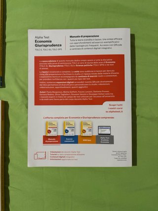 alpha test per TOLC-E, TOLC-SU, TOLC-SPS