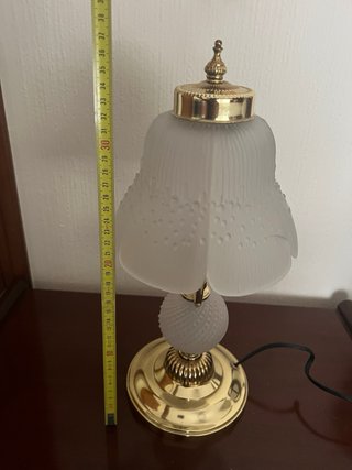 Lámpara de techo clásica y 2 lamparas de mesita
