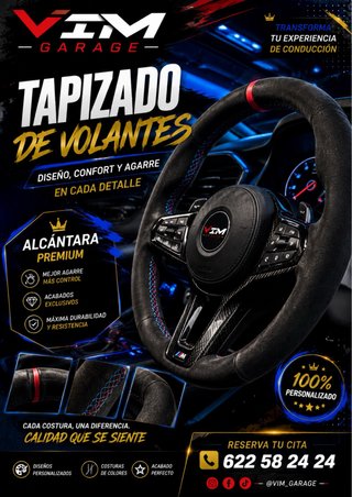 Tapizado de volantes