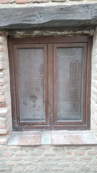 Ventana PVC con contraventanas