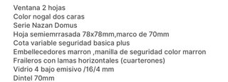 Ventana PVC con contraventanas
