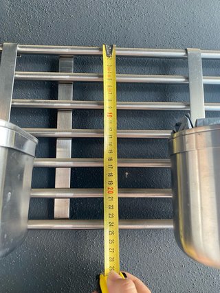 Griglie da parete cucina KUNGSFORS IKEA e accessori
