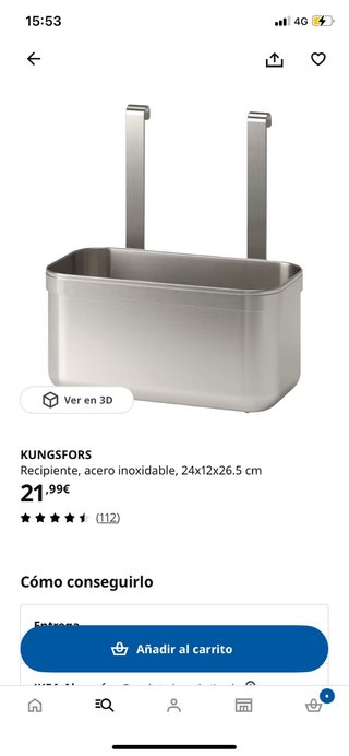 Griglie da parete cucina KUNGSFORS IKEA e accessori