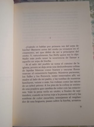 El arpa de hierba