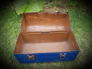 Originale cestino da pranzo nordamericano vintage