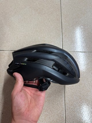 Casco Met trenta 3k carbon Nero taglia M