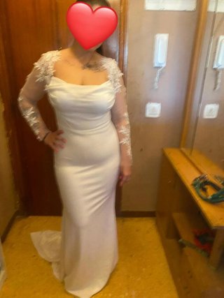 Vestido de novia sin usar talla 38