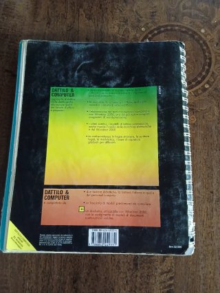 Libro di dattilografia vintage 1993
