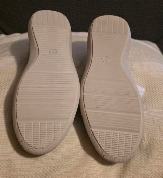 Zapatillas Comfeet plateadas talla 39