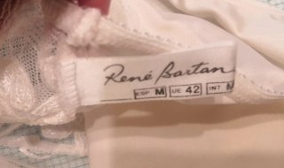 Conjunto sujetador y braguita René Bartan