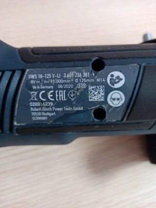 Amoladora Bosch GWS 18-125 V-LI
