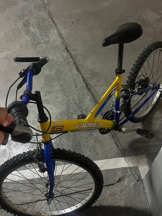Bicicleta Orbea Infantil Amarilla y azul
