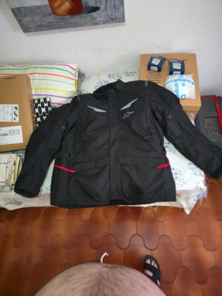 Chaqueta Moto Alpinestars 4XL Negra