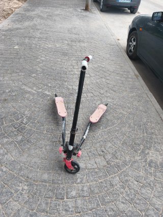 Monopattino a 3 Ruote Rosa