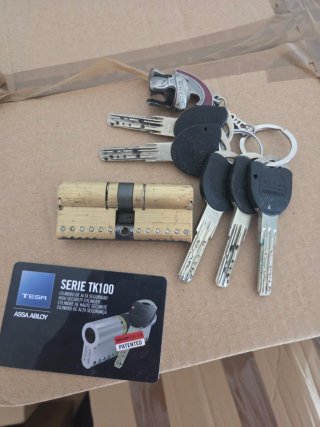 Cilindro Tesa TK100 Alta Seguridad