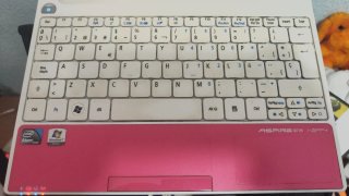 Acer Aspire One Netbook Rosa