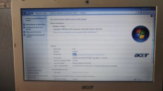 Acer Aspire One Netbook Rosa