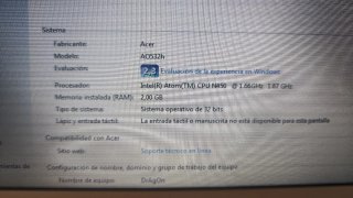 Acer Aspire One Netbook Rosa