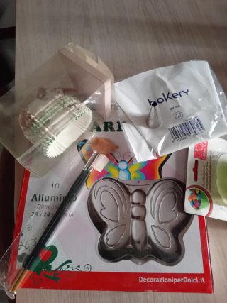 Kit Decorazione Torta Farfalla