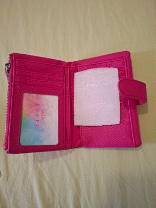 Portafoglio donna Eslee fucsia nuovo