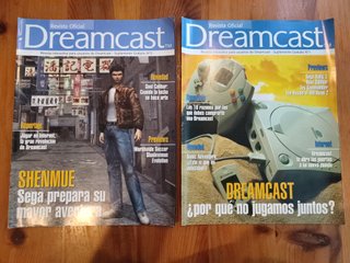 Lote de la colección revista oficial de Dreamcast