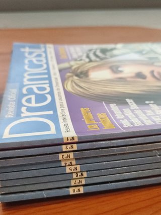 Lote de la colección revista oficial de Dreamcast