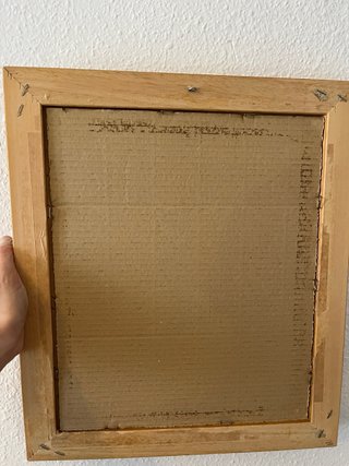 Marco de madera