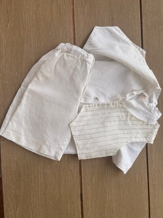 Conjunto de ceremonia para bebé