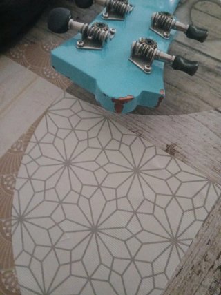 Ukelele Soprano Azul con Funda