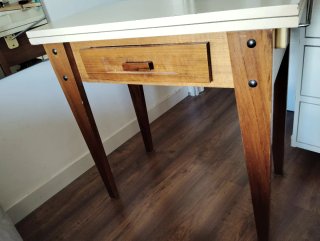 Mesa retro extensible madera