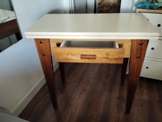 Mesa retro extensible madera