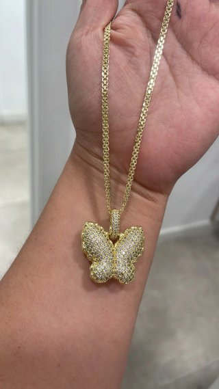 Cadena de oro laminado 14k
