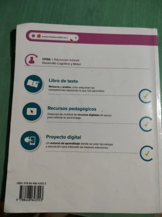 Libros de grado superior de educación infantil