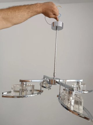 Lámpara de techo + dos lámparas de mesa dormitorio