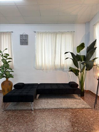 Sofá Chaise Longue Cama Terciopelo Patas Metal
