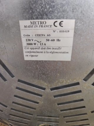 Crepera Metro C.H.R.