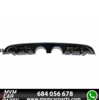 Difusor Trasero Volkswagen Golf 6 look R20 Negro B