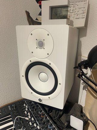Monitores de estudio Yamaha HS8 blancos
