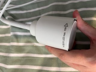Lámpara con pinza