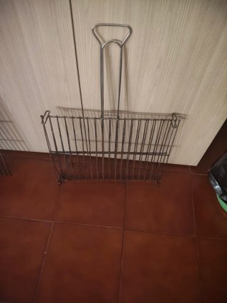 Parrilla para chimenea de metal