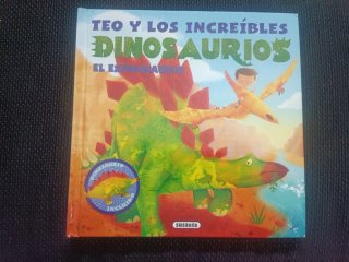 Teo y los increíbles dinosaurios el estegosaurio