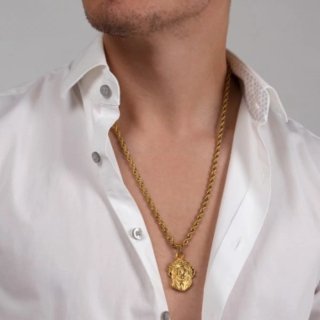 Medalla Cara Cristo en relieve