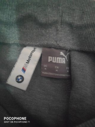 Pantalón corto Puma X BMW Gris Talla M